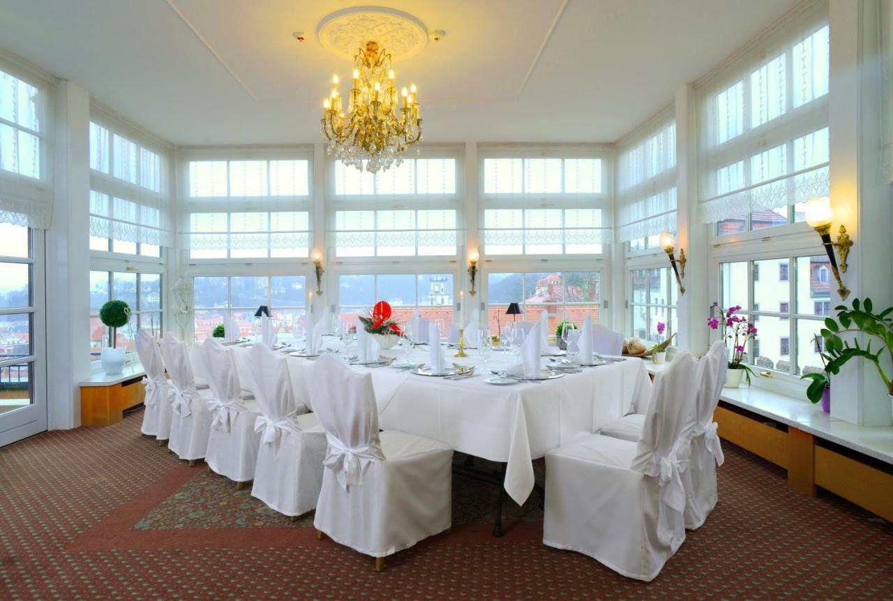 Romantik Hotel Burgkeller Residenz Kerstinghaus Meißen Esterno foto