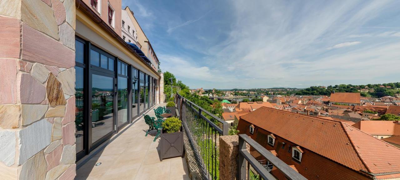 Romantik Hotel Burgkeller Residenz Kerstinghaus Meißen Esterno foto