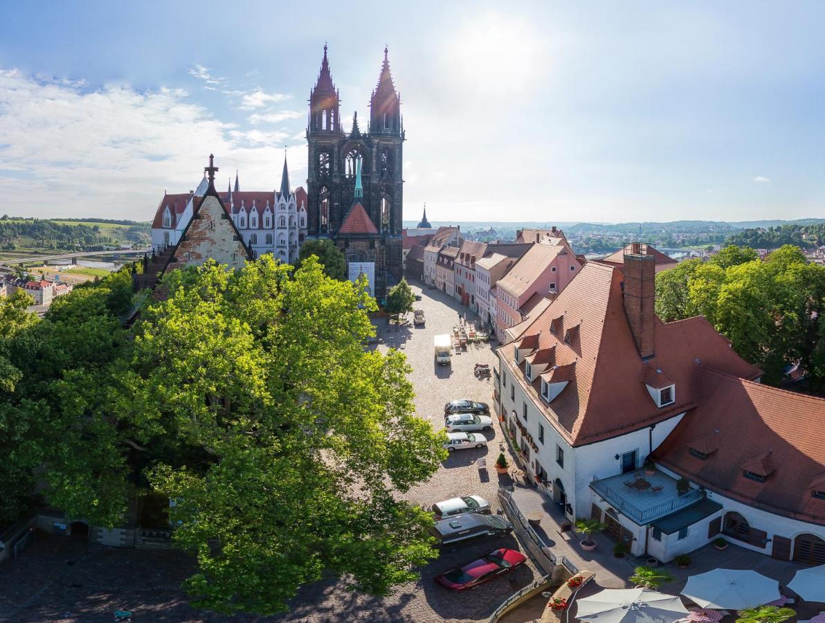 Romantik Hotel Burgkeller Residenz Kerstinghaus Meißen Esterno foto