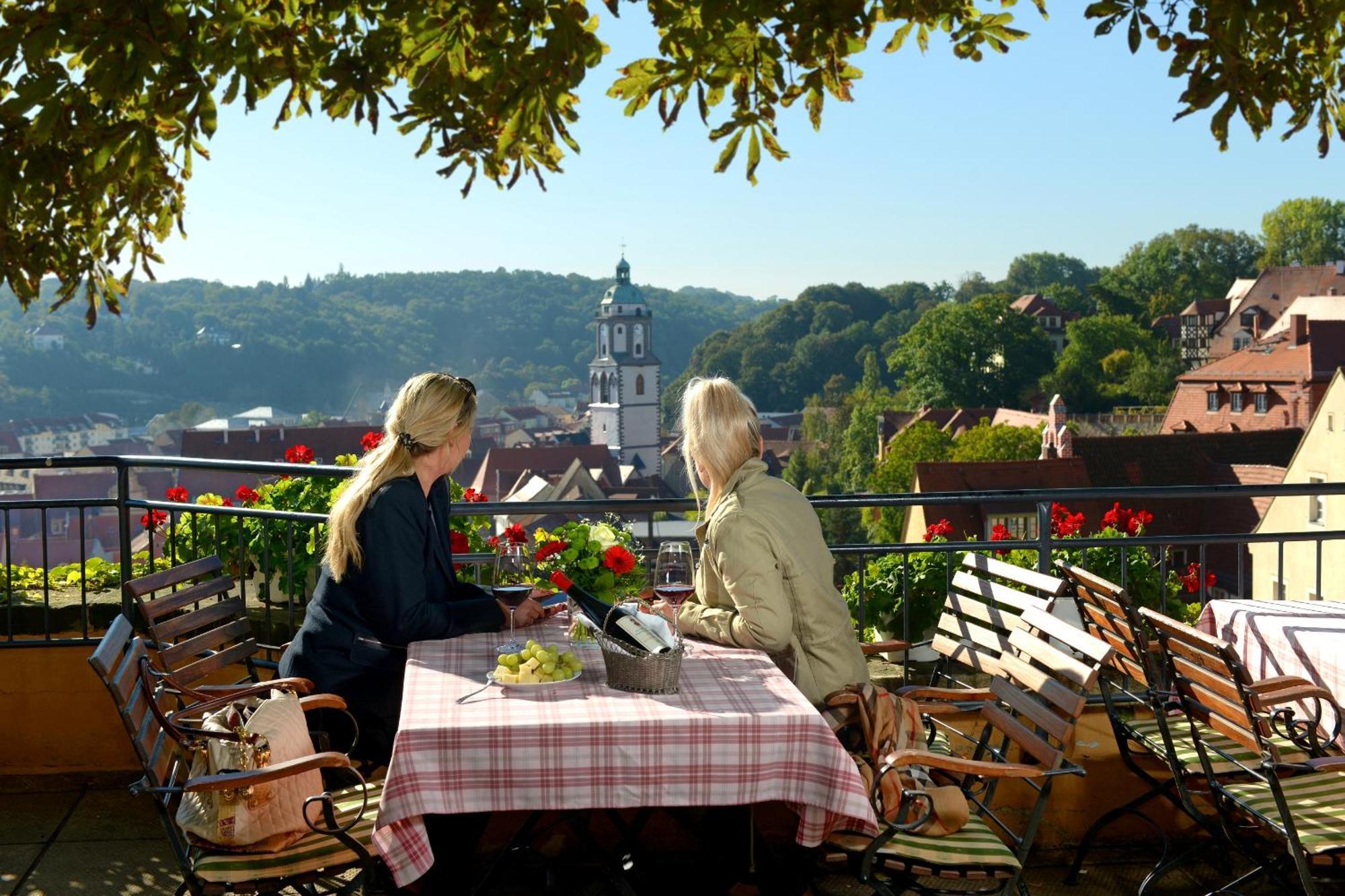Romantik Hotel Burgkeller Residenz Kerstinghaus Meißen Esterno foto