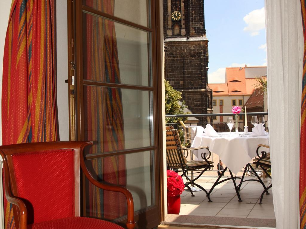 Romantik Hotel Burgkeller Residenz Kerstinghaus Meißen Esterno foto